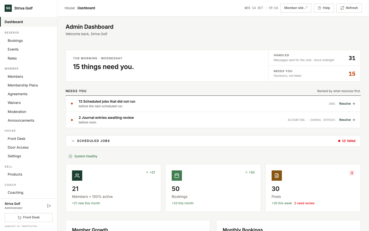 Dashboard